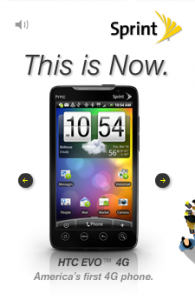 Sprint htc EVO