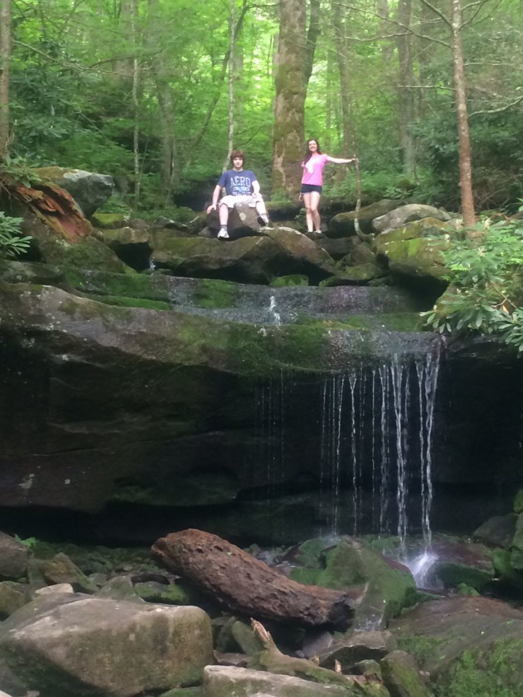 Image of Small Falls Rainbow Falls Trail